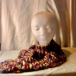 Multicolor Knit Scarf